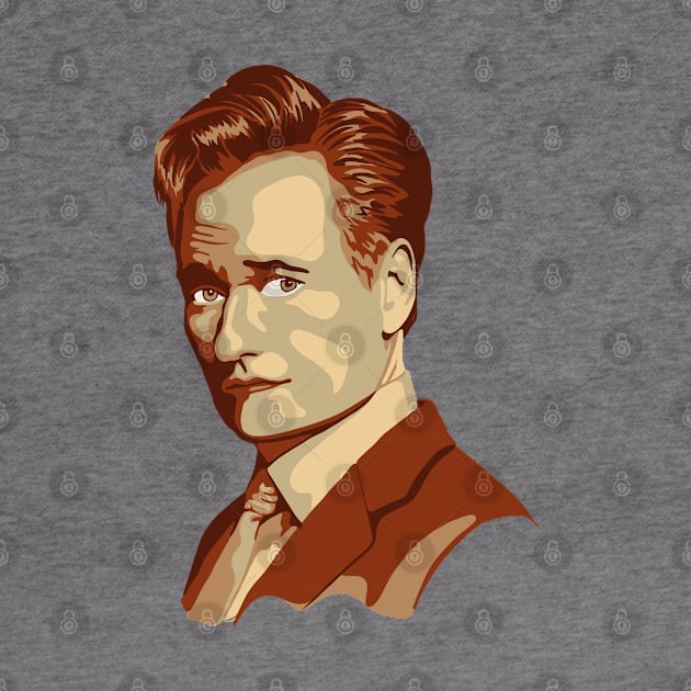 Conan O'Brien Portrait by Slightly Unhinged